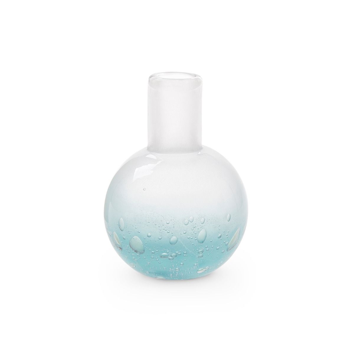 Villa & House Giorgio Hand - Blown Glass Decorative Vase, Available in Small and Large Sizes