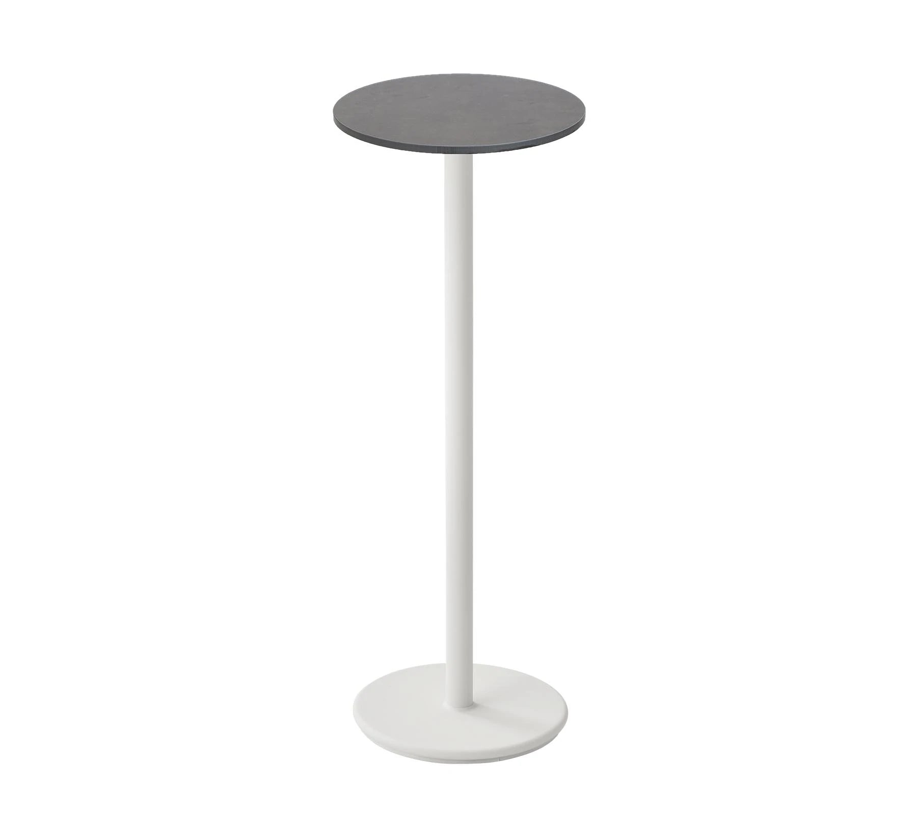 Cane-line Go 45cm Round Powder-Coated Aluminum Bar Table