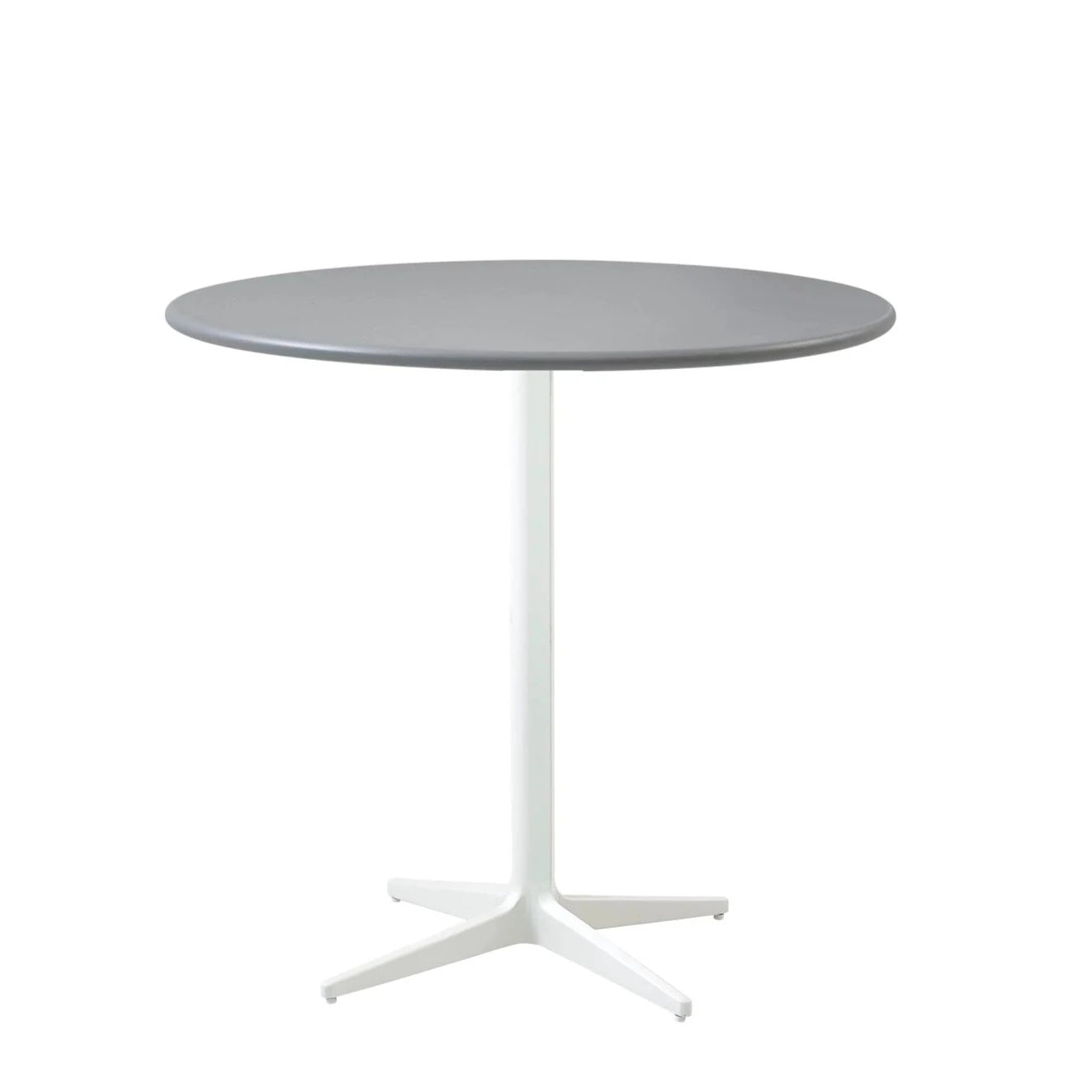 Stylish Cane-line Round Drop Café Table, 80cm Diameter