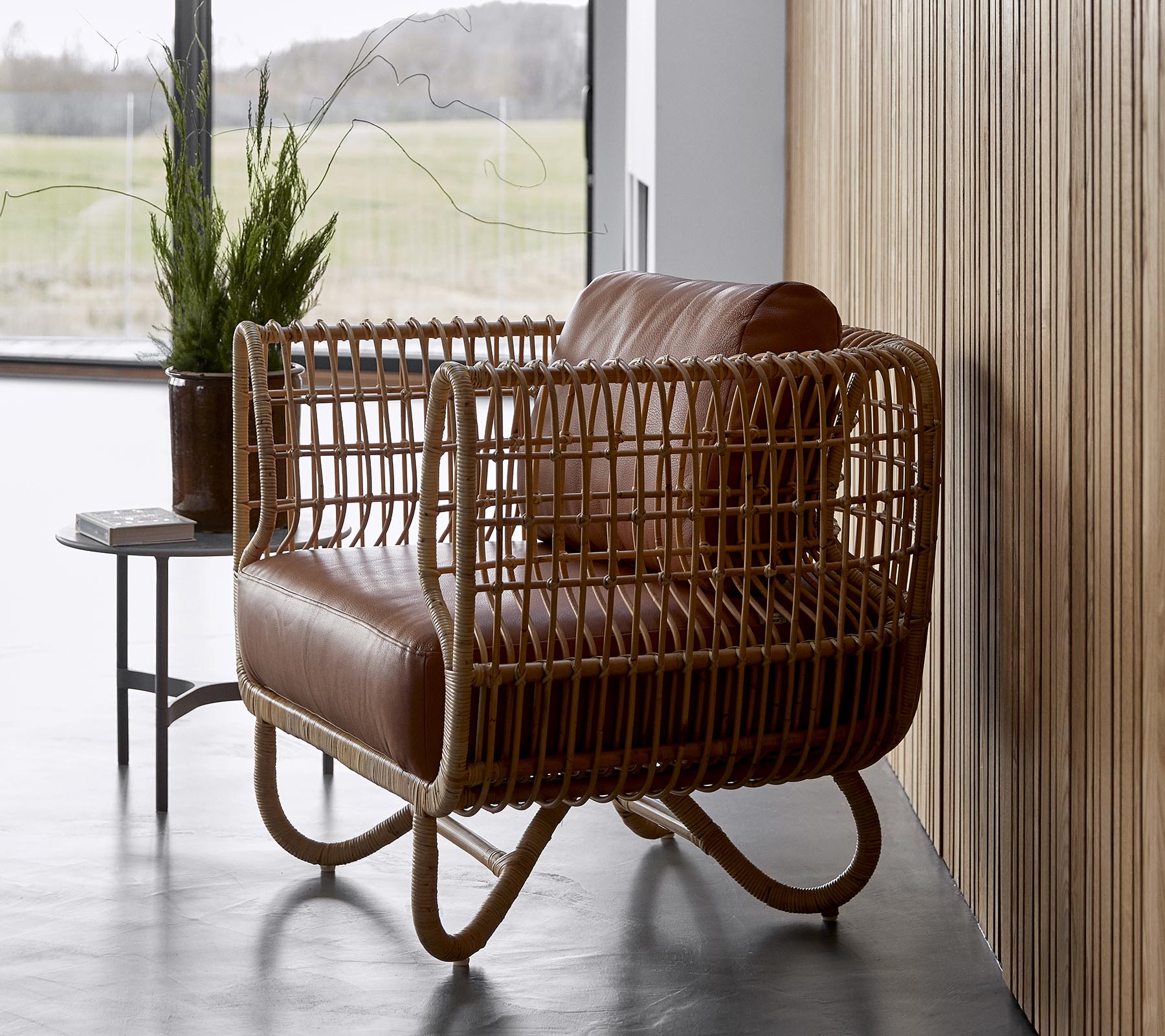 Cane-line Rattan Nest Lounge Chair - A Classic Danish-Style Seating Solution