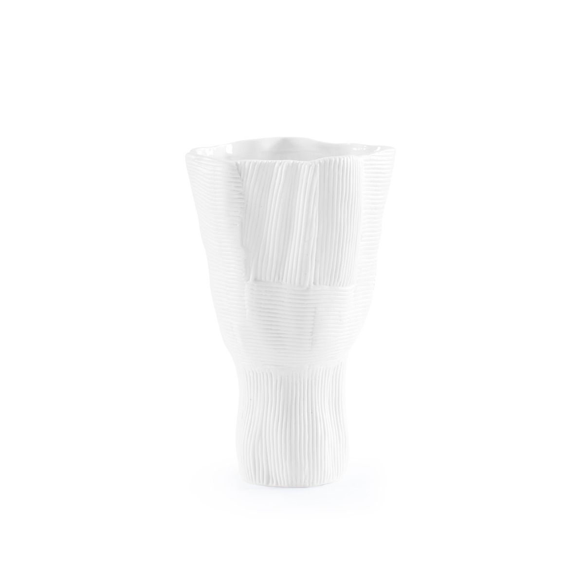 Villa & House Contemporary Krissa Porcelain Vase for Tabletop Decor