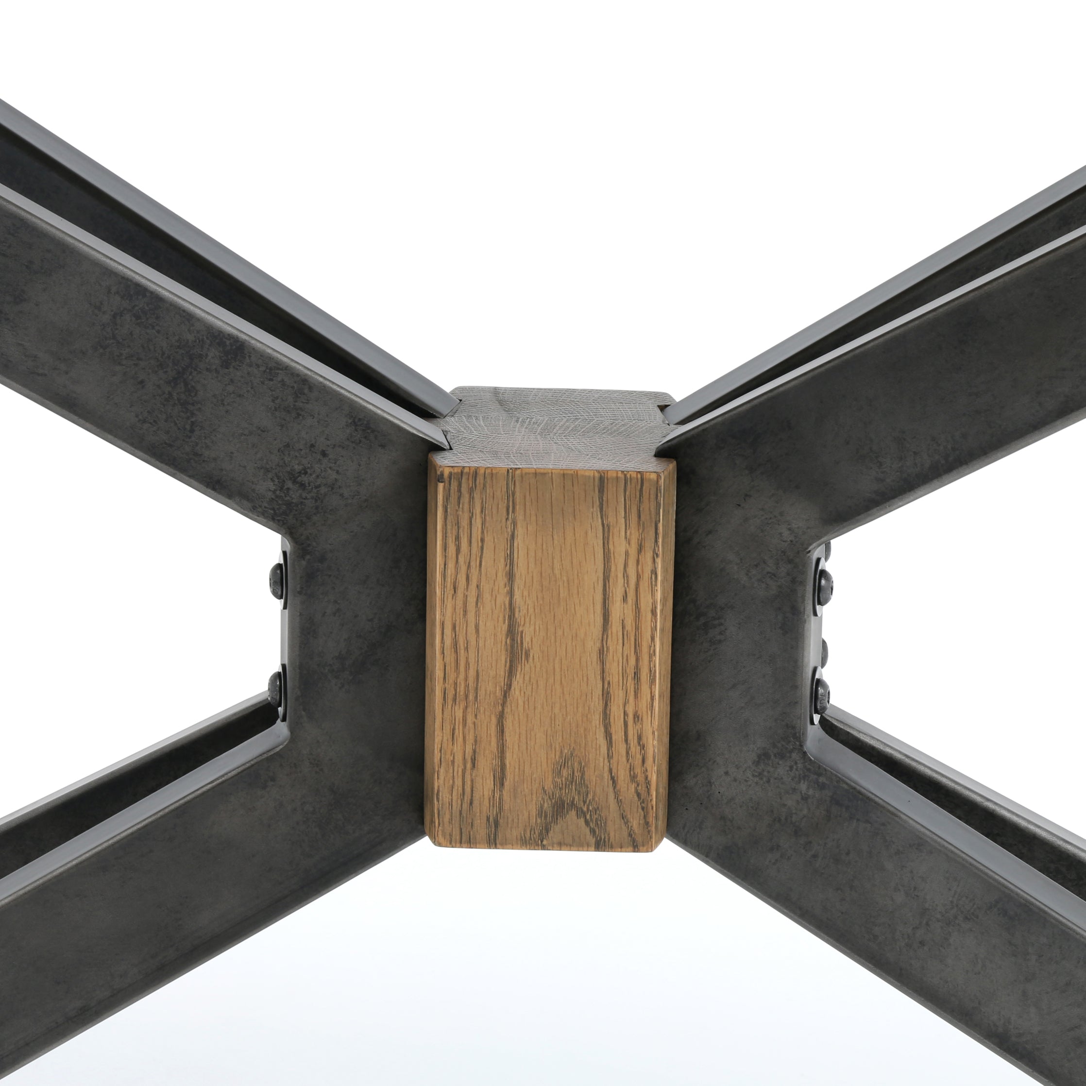 Four Hands Industrial Spider-Style Console Table for Modern Spaces