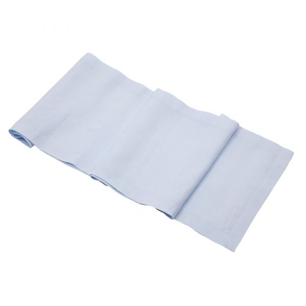 Huddleson Contemporary Luxury Italian Linen Table Runner for Elegant Dining