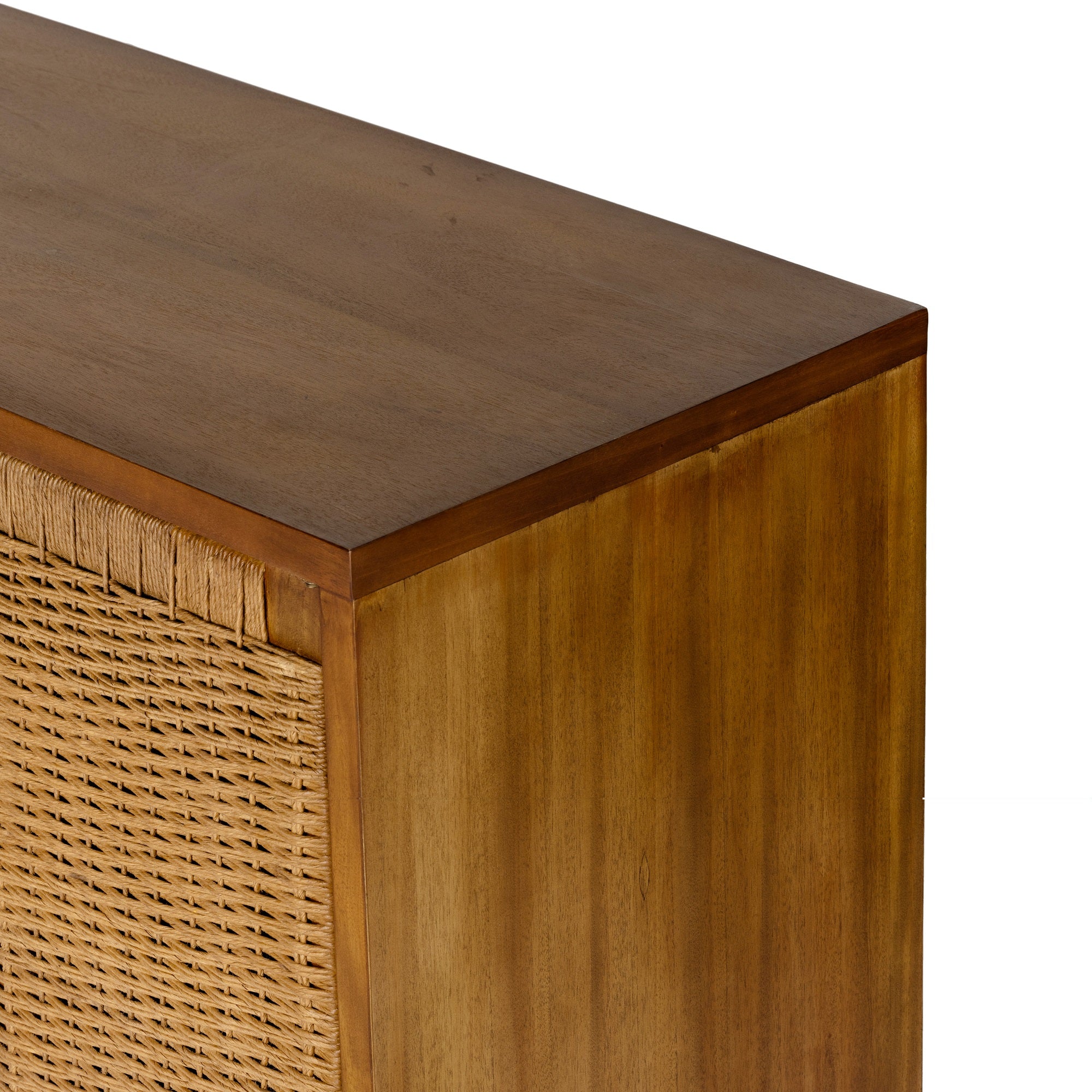 Four Hands Macklin Light-Finished Mahogany Modern Media Console