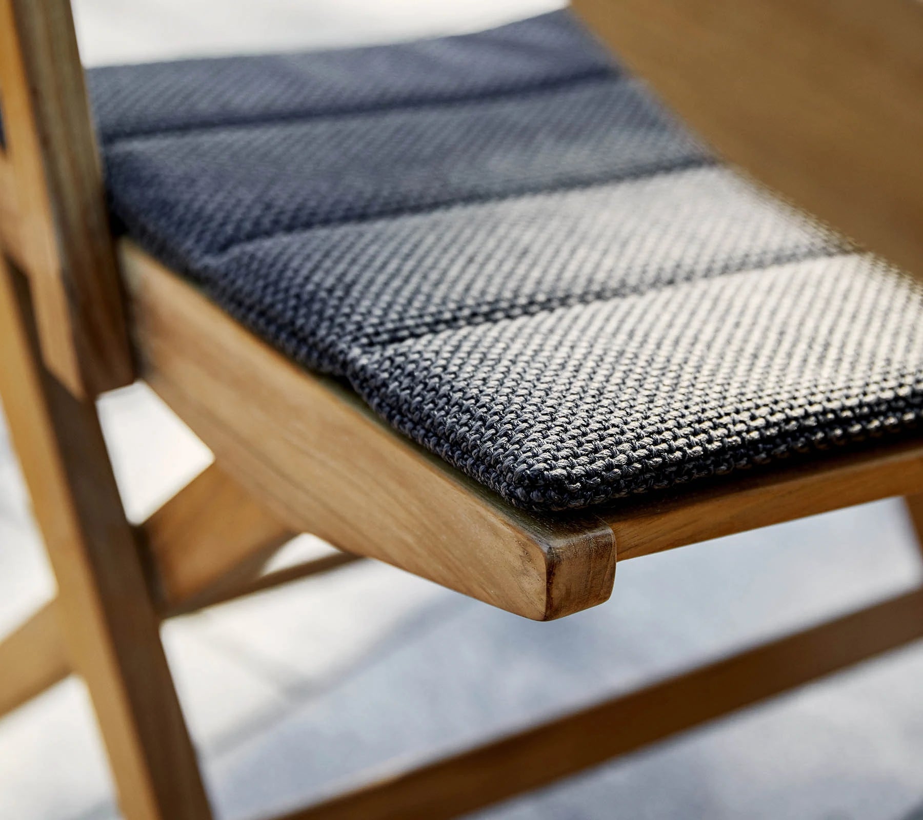 Cane-line High - Quality Teak Flip Folding Chair for Outdoor Use