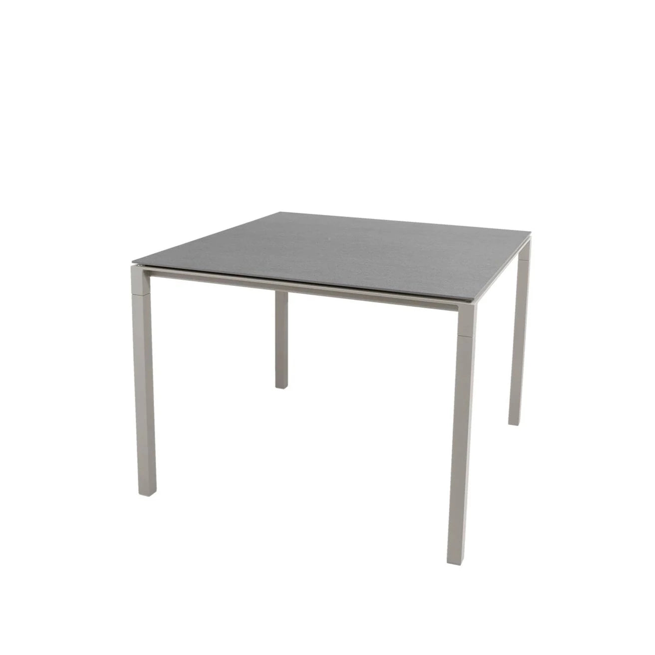 Cane-line Square-shaped Modern Pure Dining Table for Elegant Dining Spaces