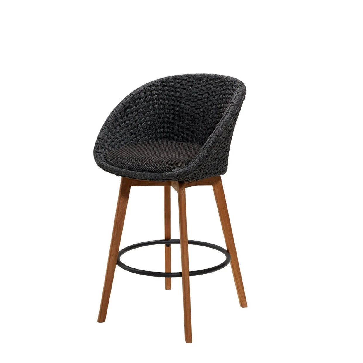 Cane-line Peacock Stylish Outdoor Bar Chair for Comfortable Seating