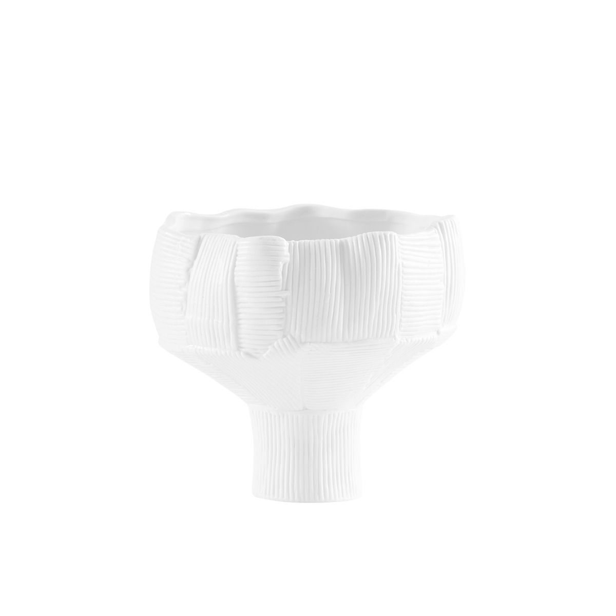 Villa & House Contemporary Krissa Porcelain Vase for Tabletop Decor