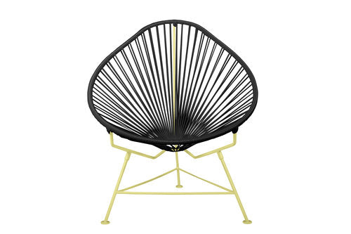 Innit Yellow Frame Acapulco-Style Outdoor Chair