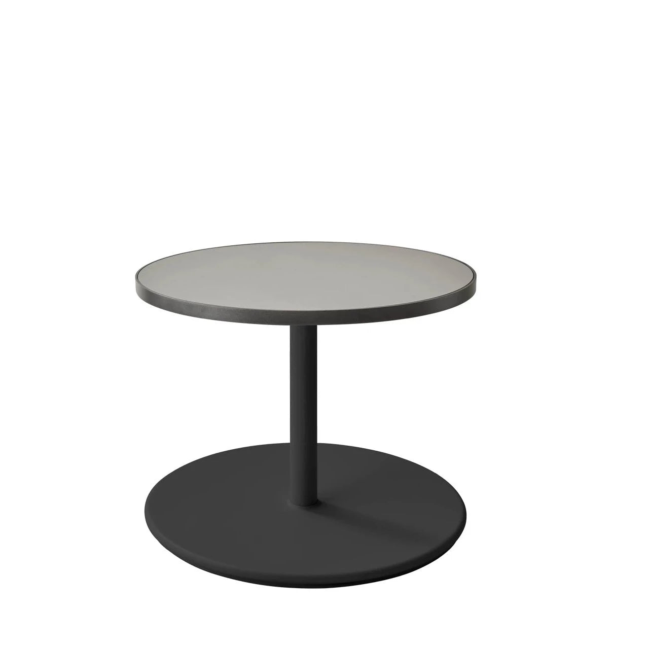 Cane-line Go Large Base Round Coffee Table with a 60cm Diameter