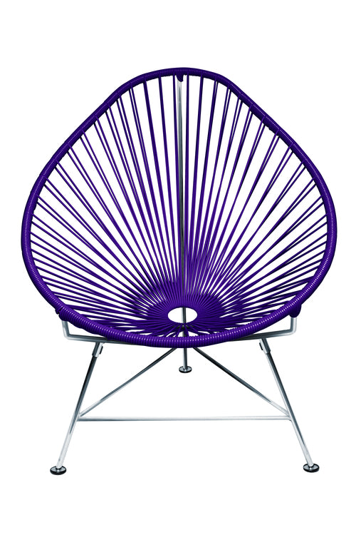Stylish Innit Acapulco Chair with Durable Chrome Frame