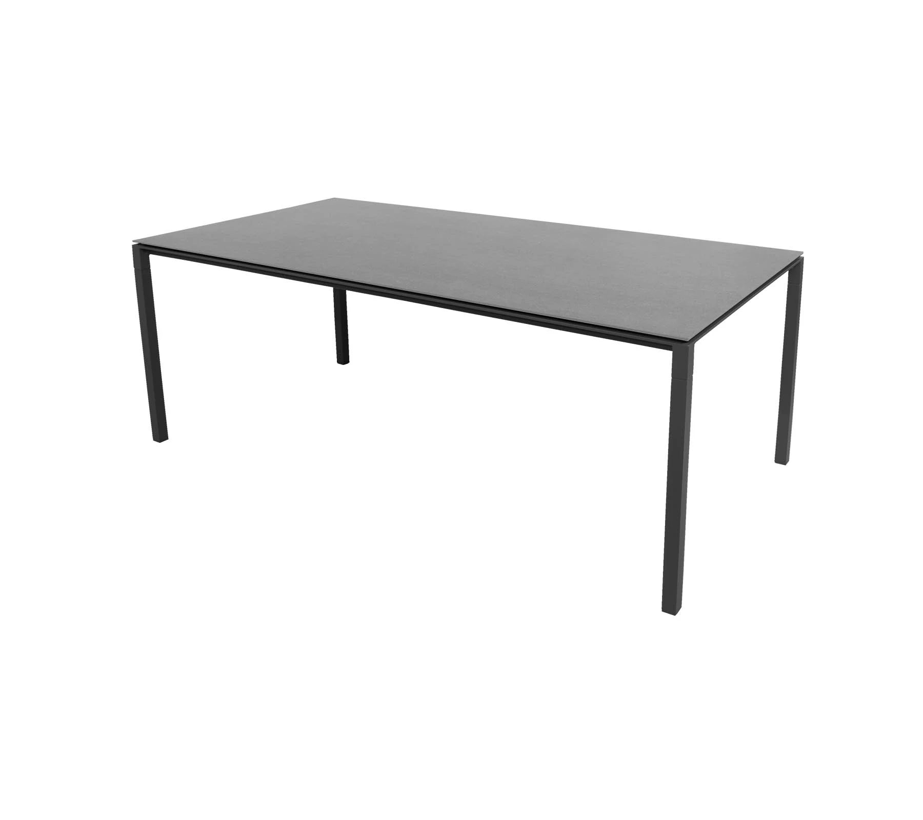 Cane-line 200x100cm Pure Ceramic Dining Table with Aluminum Frame