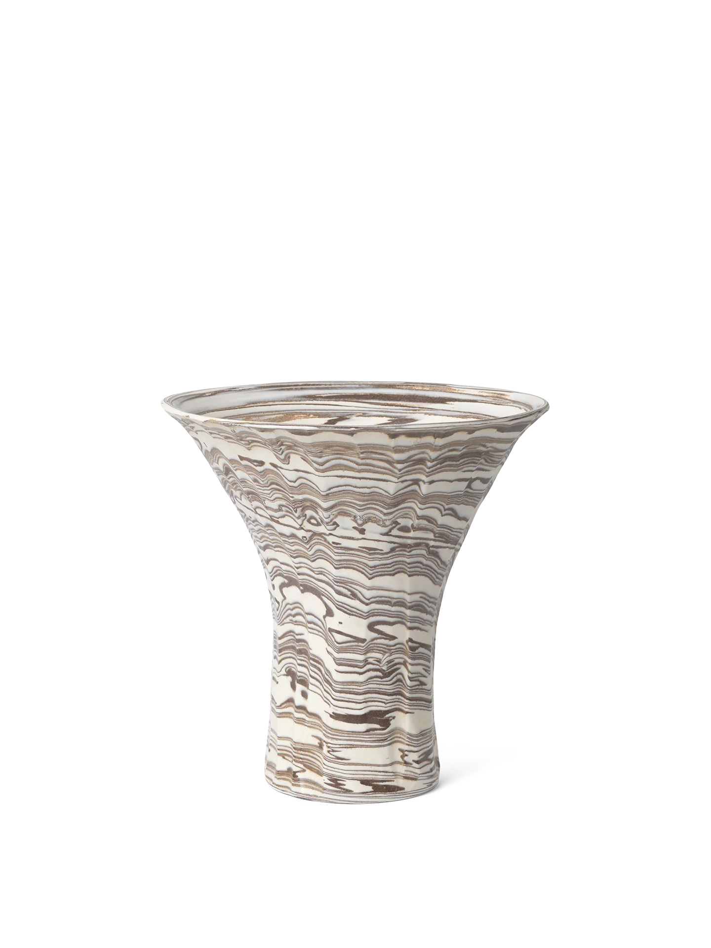 Ferm Living Handmade Blend Stoneware Vase for Home Decoration