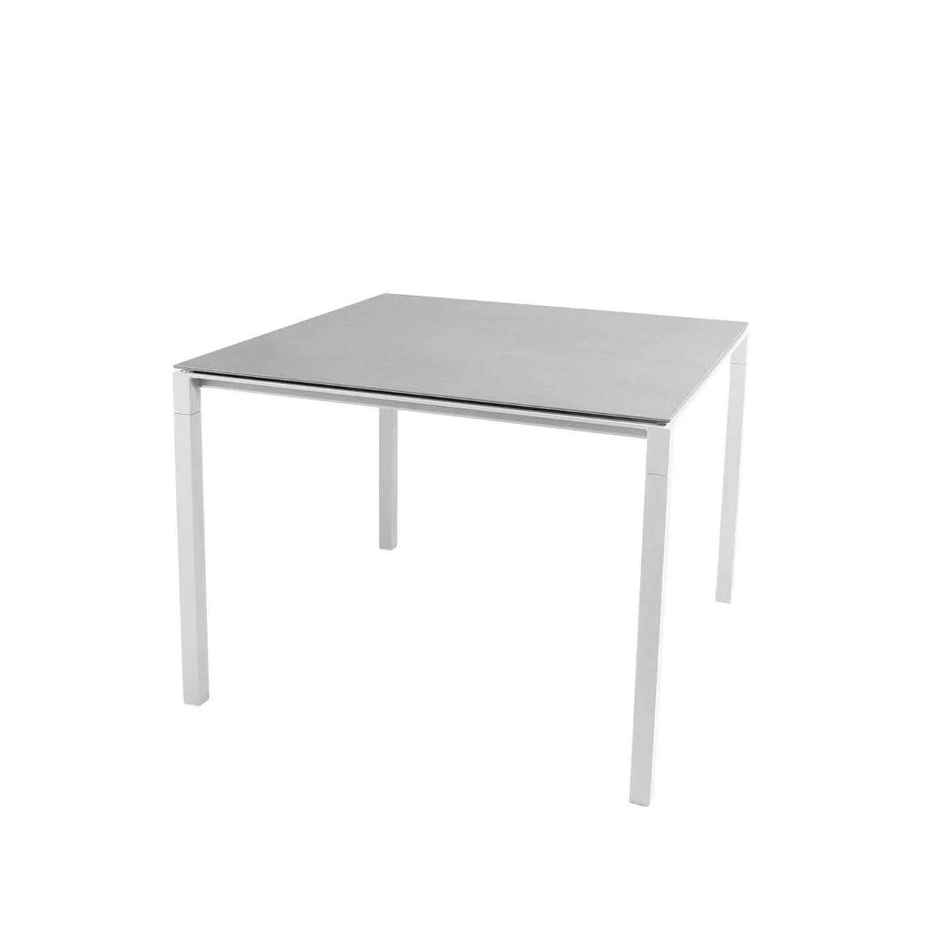 Cane-line Square-shaped Modern Pure Dining Table for Elegant Dining Spaces