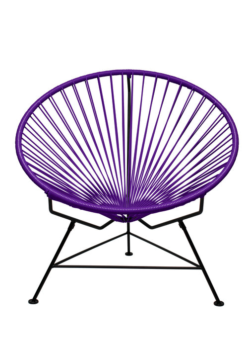 Stylish Black Frame Innit Lounge Chair for Indoor and Outdoor Use