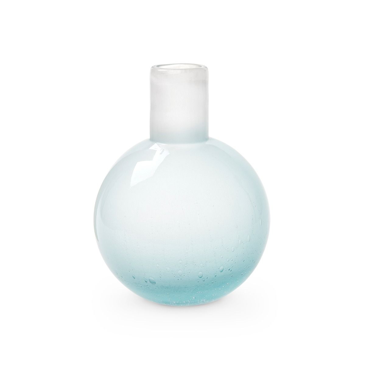 Villa & House Giorgio Hand - Blown Glass Decorative Vase, Available in Small and Large Sizes