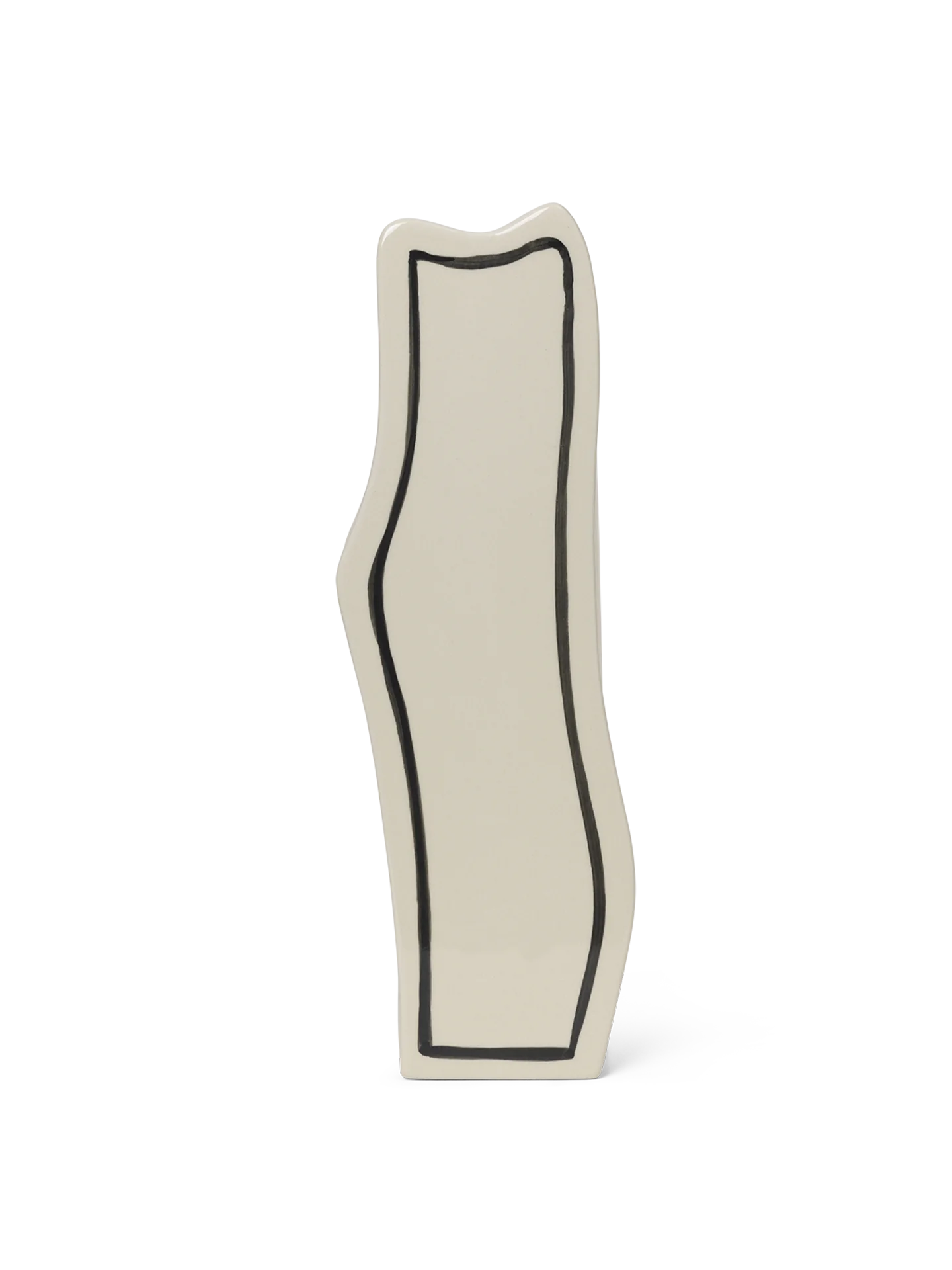 Ferm Living Slim Paste Design Ceramic Vase - A Unique Home Decor Accessory