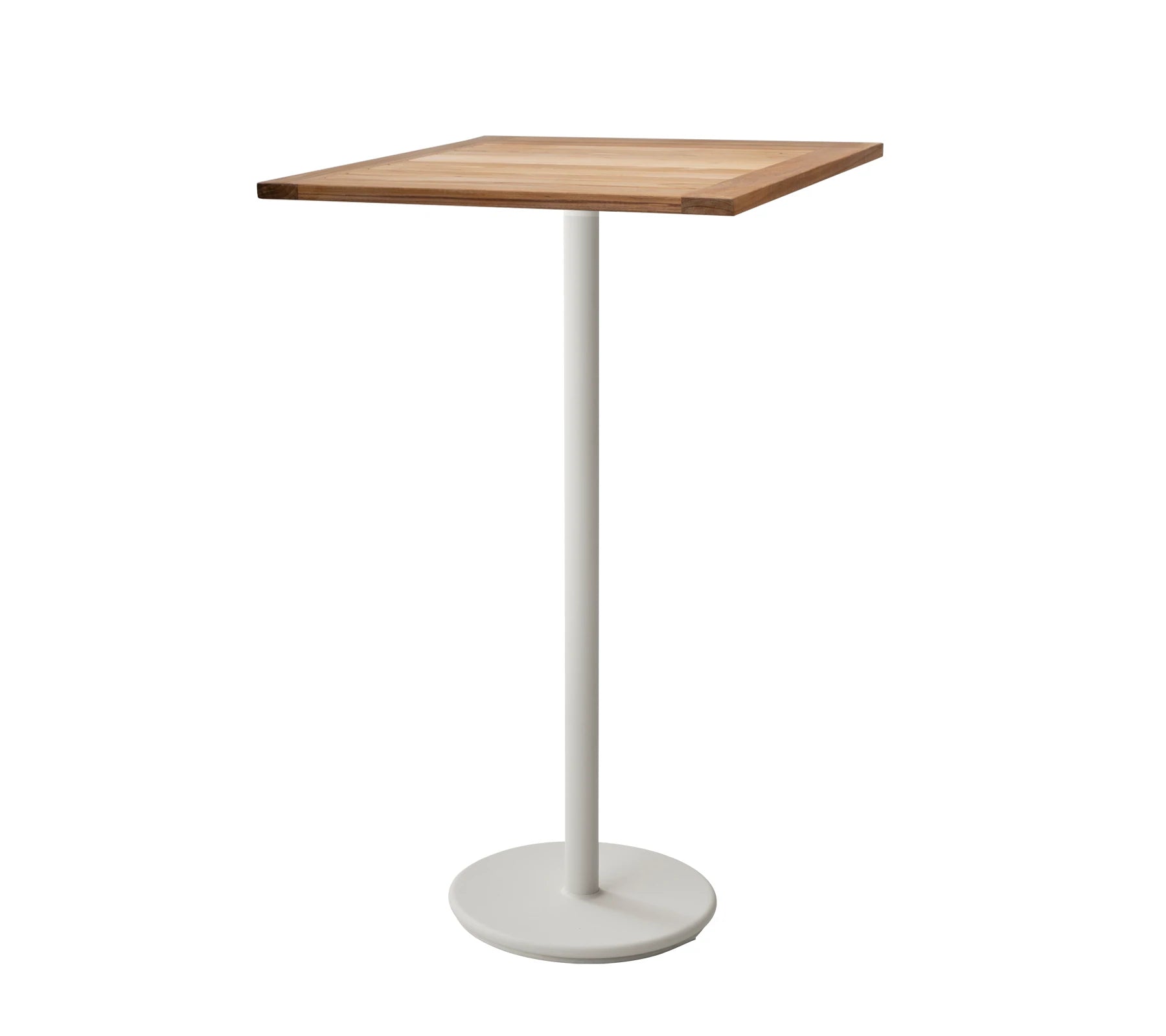 Elegant Teak Square 75cm Cane-line Go Bar Table