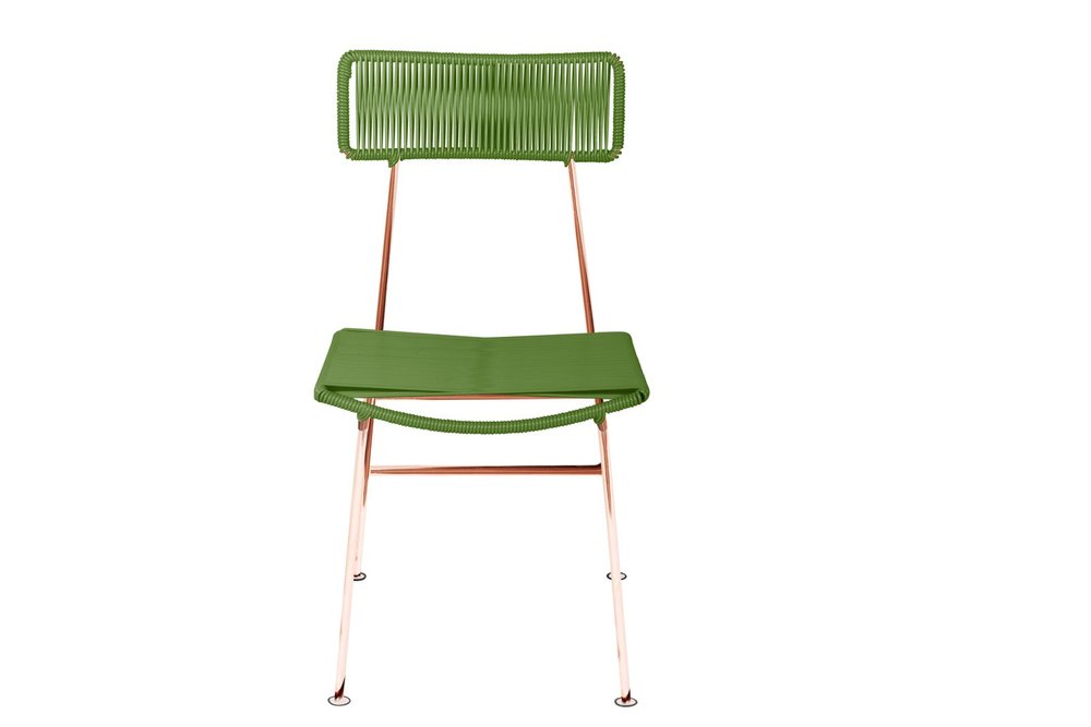Charming Innit Hapi Dining Chair with Stunning Copper Frame