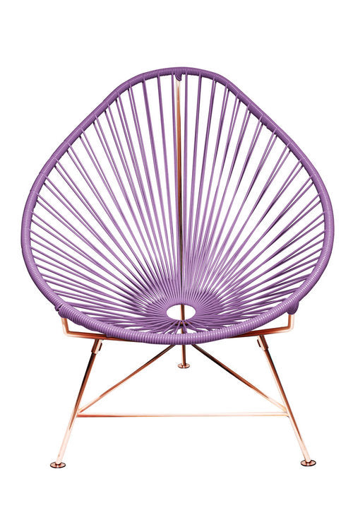 Stylish Innit Acapulco Chair with Durable Copper-Colored Frame