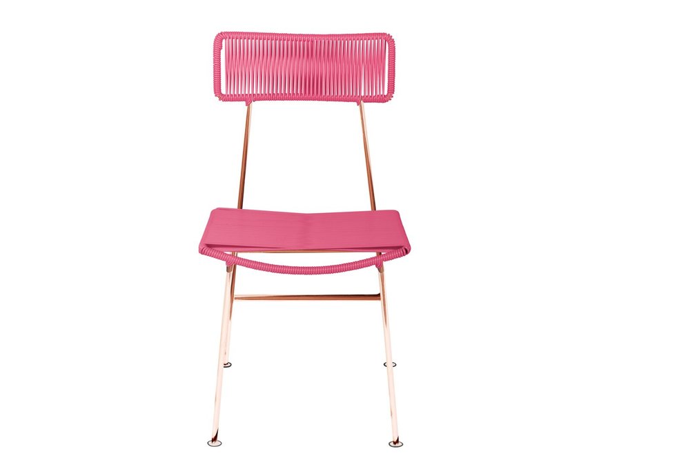 Charming Innit Hapi Dining Chair with Stunning Copper Frame