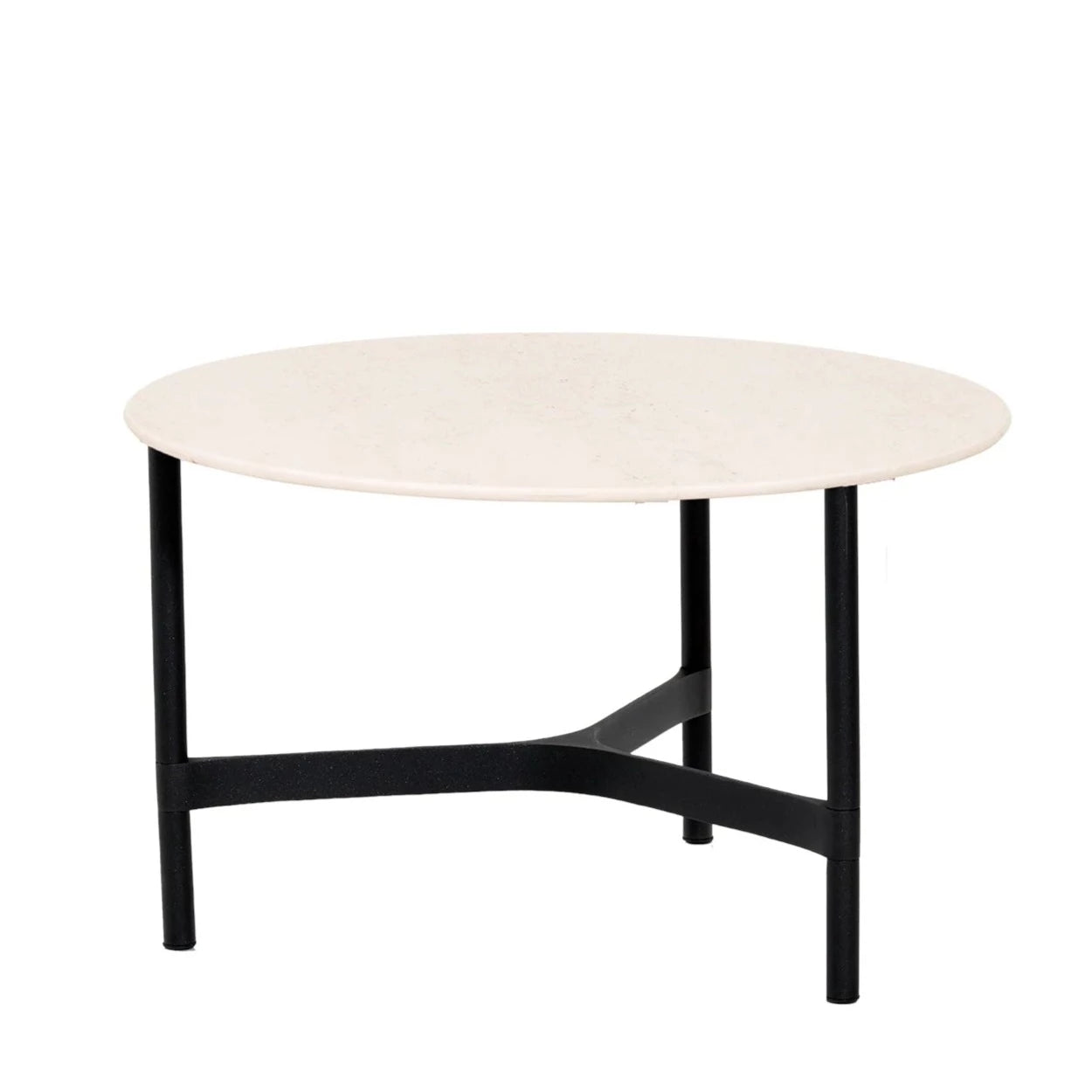 Medium-sized Cane-line Twist Style Coffee Table Ideal for Indoor and Outdoor Settings