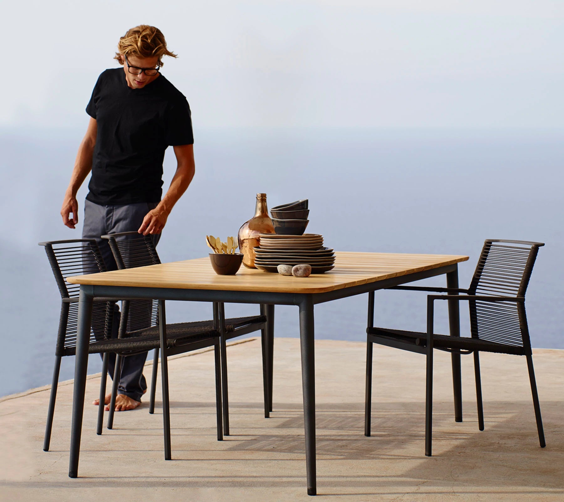 Cane-line Edge Armchair with Exclusive Design and Comfort