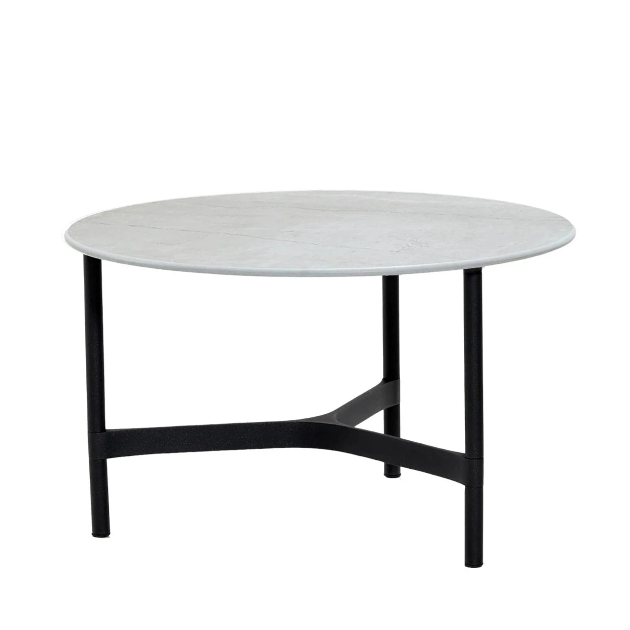 Medium-sized Cane-line Twist Style Coffee Table Ideal for Indoor and Outdoor Settings