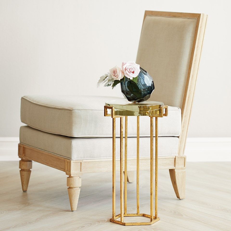 Villa & House Prism Round Luxury Side Table for Elegant Interiors