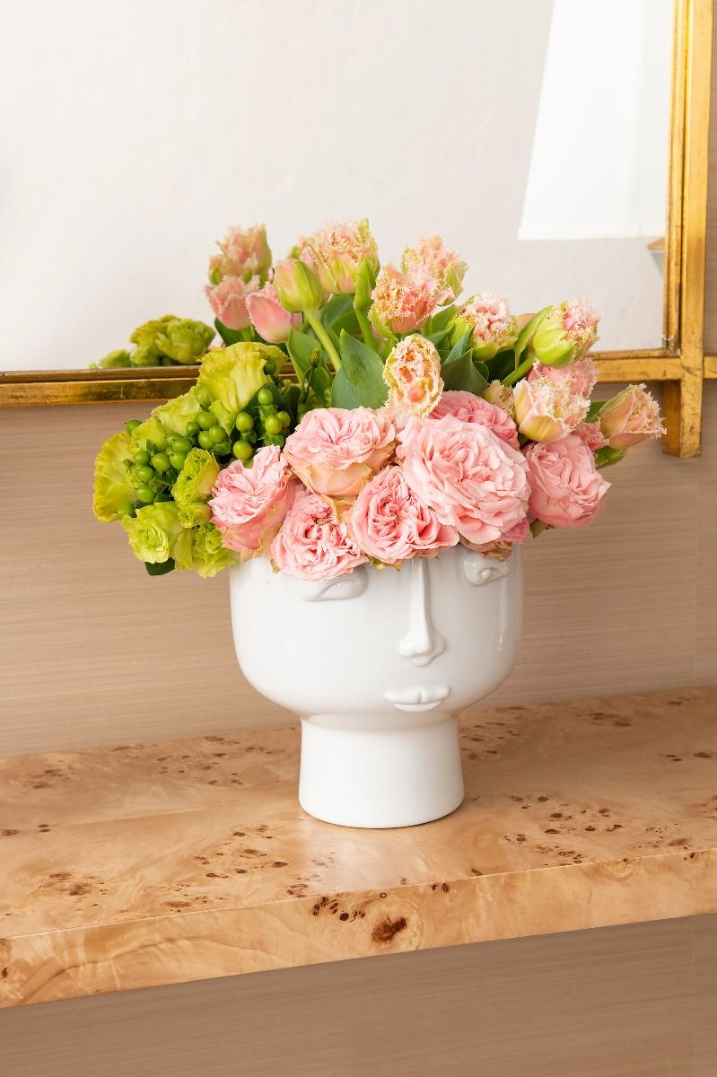 Villa & House Nico Decorative Porcelain Vase for Playful and Modern Interiors