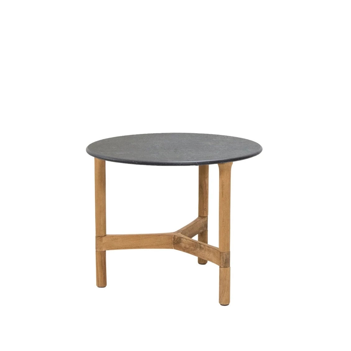 Small-Sized Cane-line Twist Teak Outdoor Coffee Table