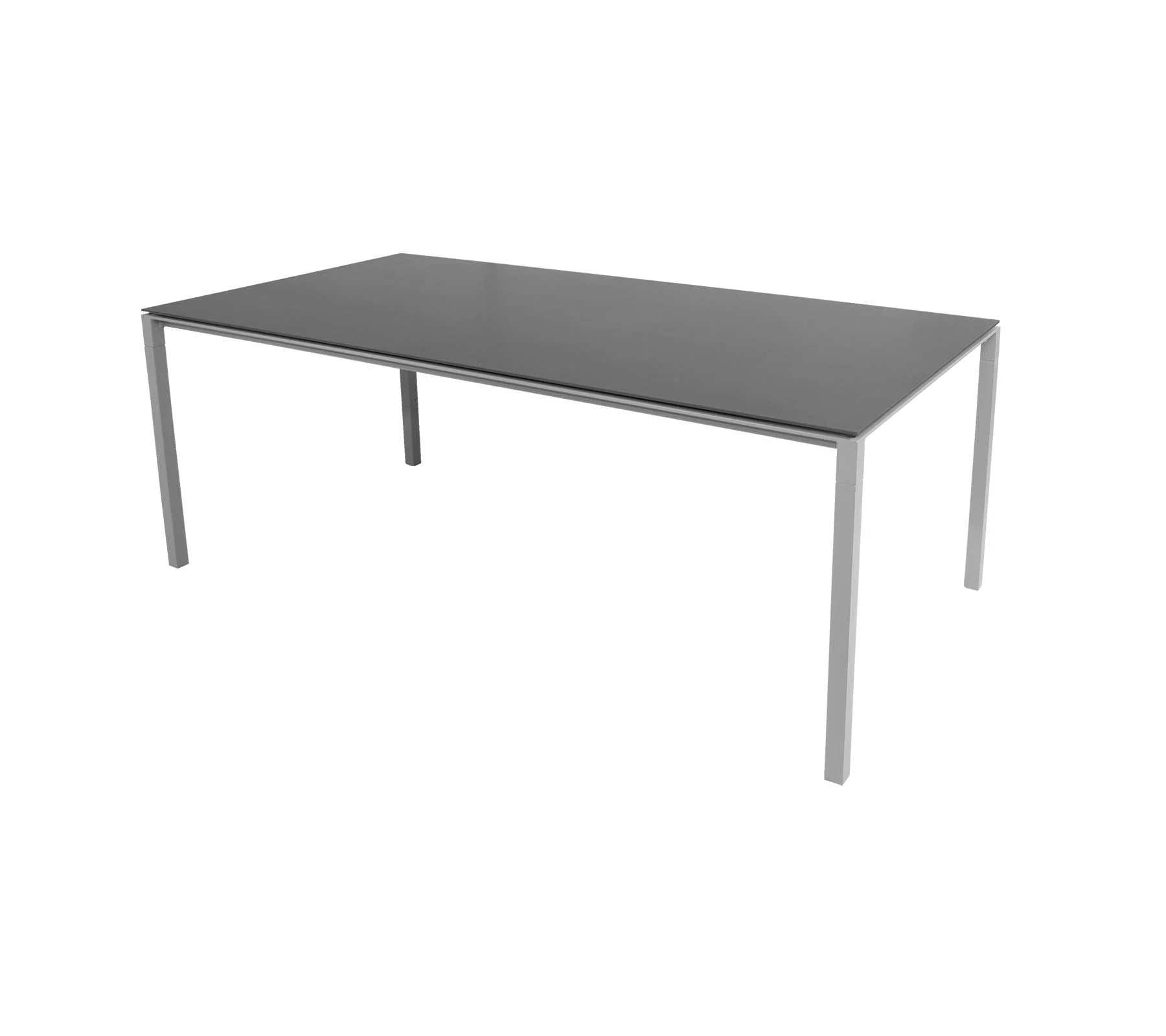 Cane-line 200x100cm Pure Ceramic Dining Table with Aluminum Frame