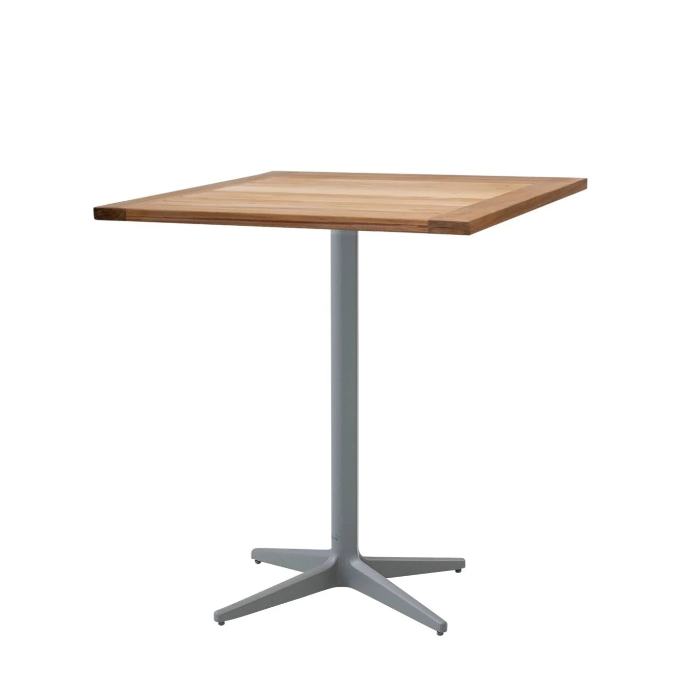 Cane-line Square Drop Café Table Crafted from Certified Teak