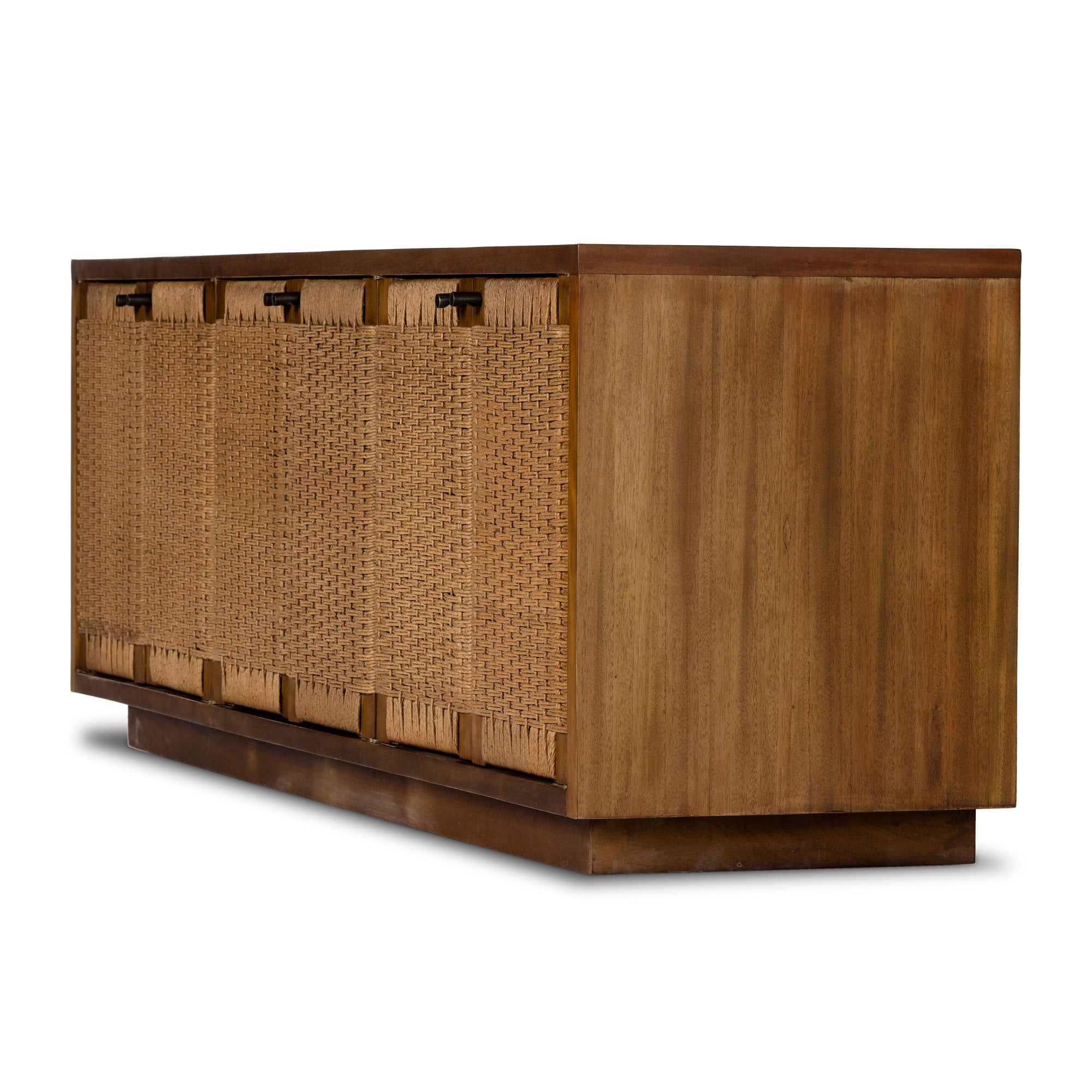 Four Hands Macklin Light-Finished Mahogany Modern Media Console