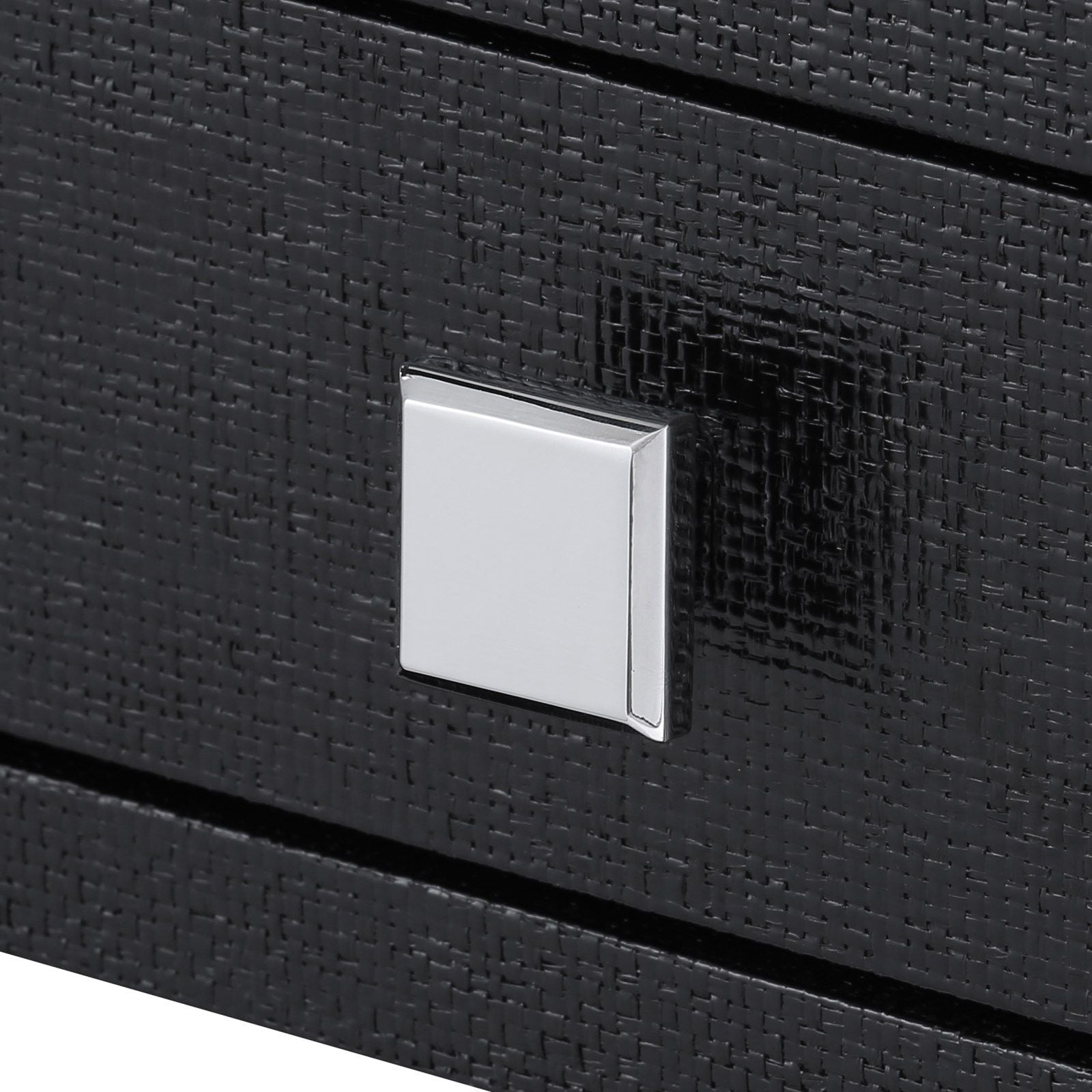 Villa & House Frances 2-Drawer Luxury Side Table in Navy, Black or White